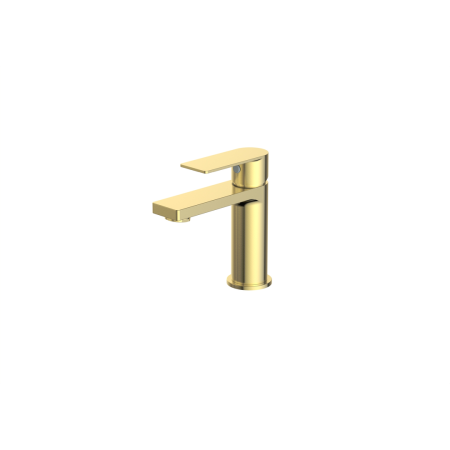 Vitruvius Tiber Single lever basin mixer, w/o pop-up waste DR brass Brushed Gold